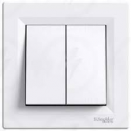 ASFORA 105 Csillár kapcsoló, fehér  