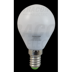 LED izzó E14 5W gömb meleg fehér WW