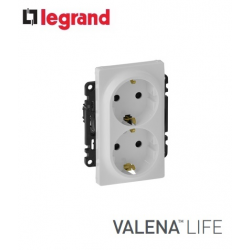 Valena LIFE dupla dugalj fehér