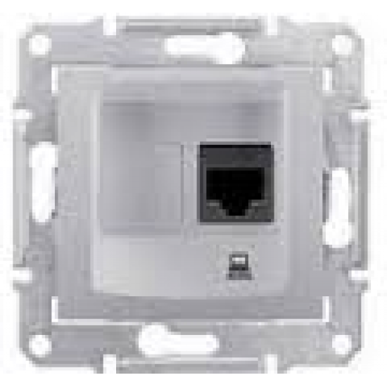 Sedna 1xRJ45 informatikai csatlakozó fehér