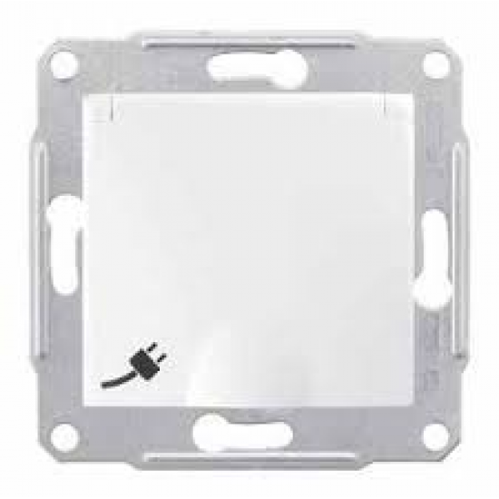 Sedna 2P+F dugalj fehér IP44, 