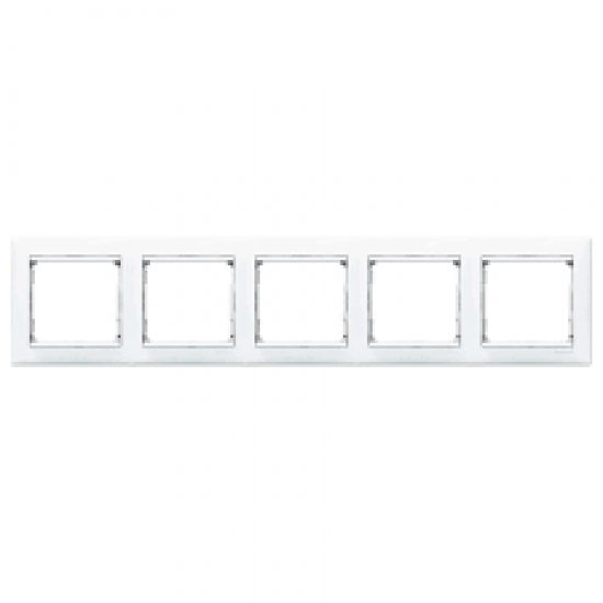 Valena keret fehér 5-ös vizszintes