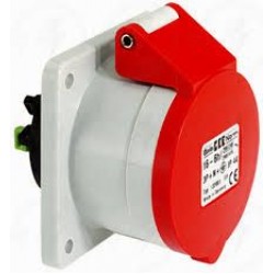 Dafb-163m beépithető ipari dugalj  16A 3P+F