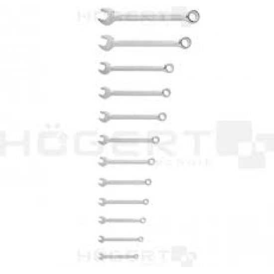 Csillag-villás kulcs klt. 6-24mm HÖGERT 