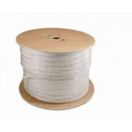 RG 6 75ohm koax 3xárnyékolt fehér RG 6 75ohm koax 3xárnyékolt fehér