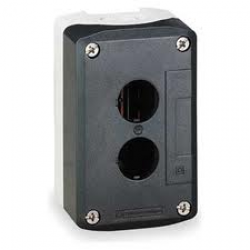 XAL-D02 Nyomógomb tokozat, üres, 2 lyukú