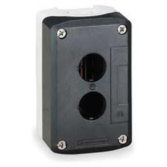 XAL-D02 Nyomógomb tokozat, üres, 2 lyukú