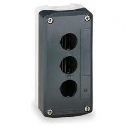 XAL-D03 Nyomógomb tokozat, üres, 3 lyukú